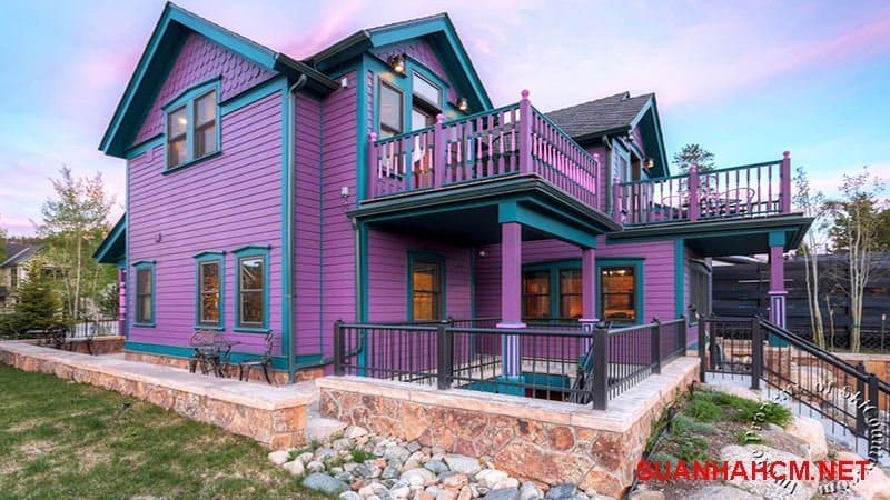 màu sơn ngoại thất