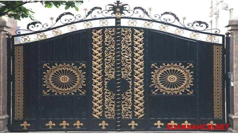 cổng nhà hiện đại