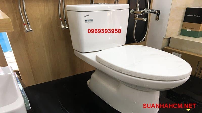 thay bồn cầu inax