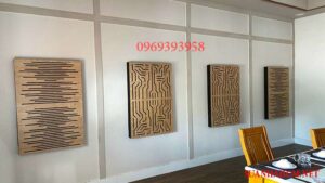 thi công gỗ tiêu âm nhà hàng quận 5