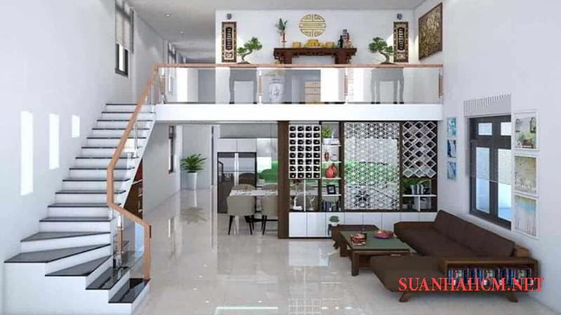 làm gác xép bằng sắt