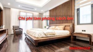 chi phí làm phòng cách âm bao nhiêu tiền 1m2