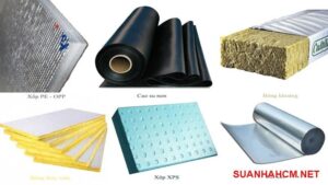 vật liệu cách nhiệt cho mái tôn