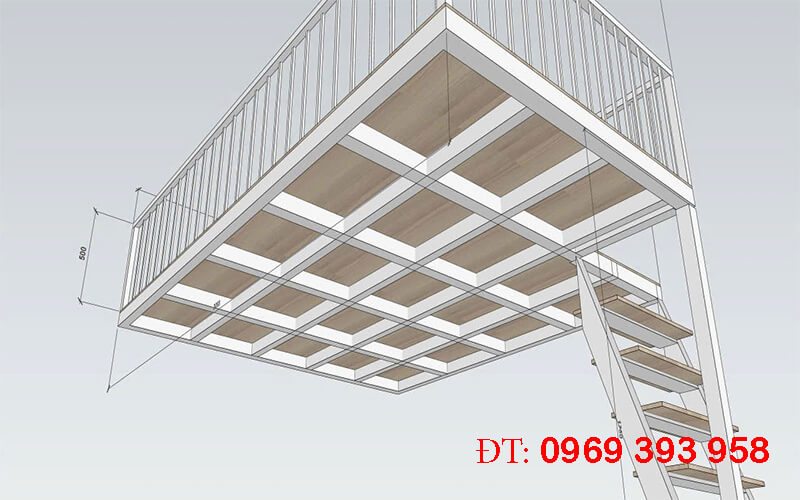 huong dan lam gac xep bang sat