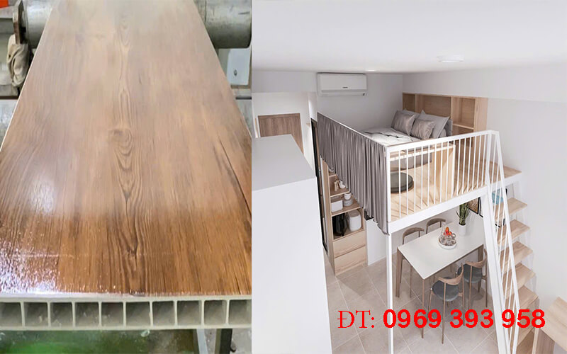 lam gac xep san nhua chiu luc