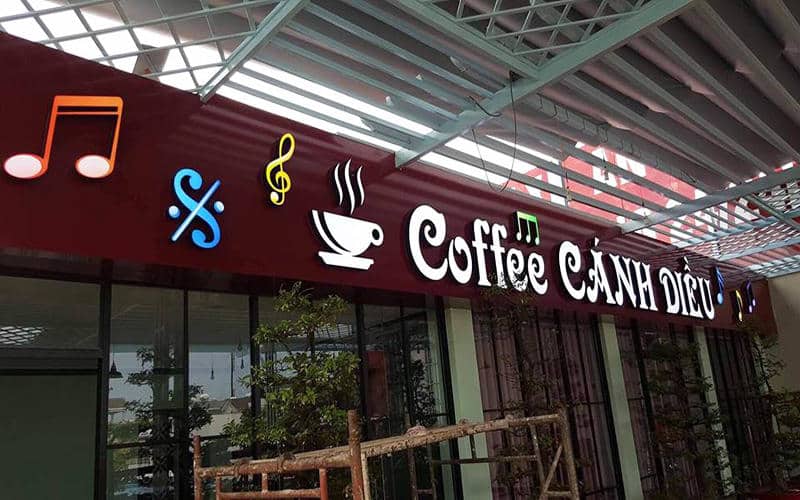 quán cafe bạt kéo