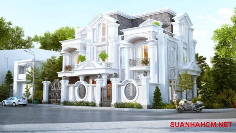 mẫu sơn ngoài trời đẹp