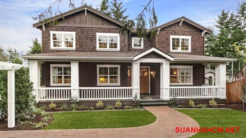 sơn mặt tiền nhà 