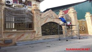 sơn giả đá bao nhiêu tiền 1m2