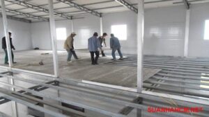 cách làm sàn bê tổng giả