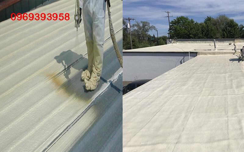 thi cong phun foam chong nong mai ton